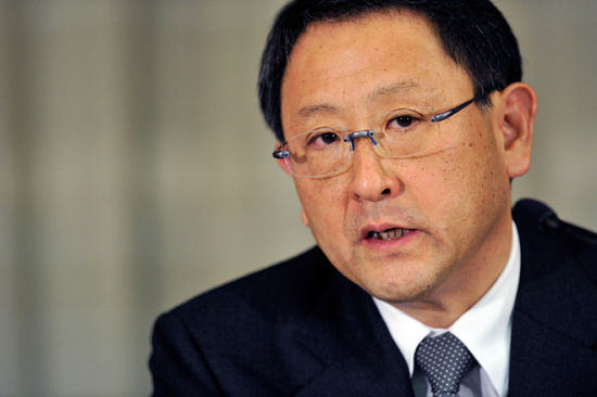 ͼΪ( Toyota Motor Corp)ܲ÷(Akio Toyoda)