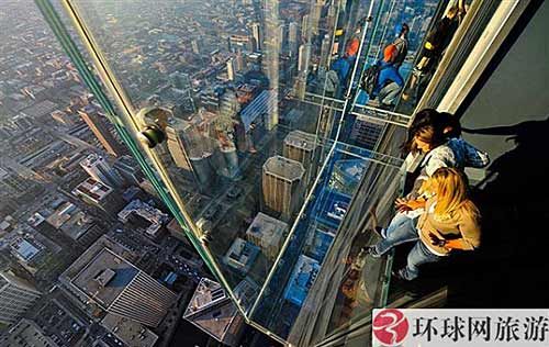 芝加哥希尔斯大厦摩天台 芝加哥希尔斯大厦摩天台