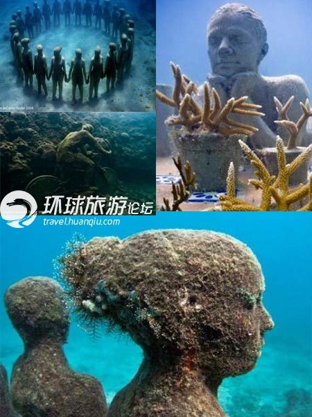 水下雕塑公园 水下雕塑公园
