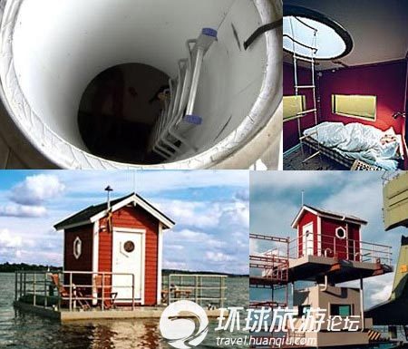 瑞典湖底小屋 瑞典湖底小屋