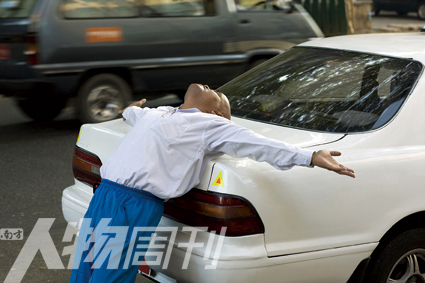 等生意的出租车司机 等生意的出租车司机