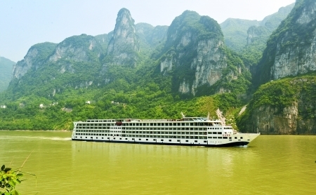 长江三峡西陵峡水域 长江三峡西陵峡水域