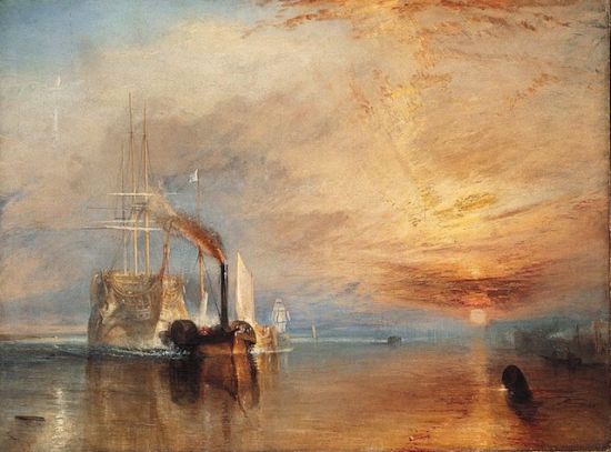 6. 《The Fighting Temeraire》, J.M.W Turner