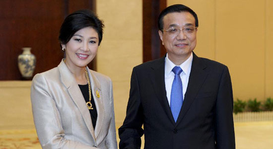 李克强总理会见出席中国-东盟博览会的各国领导人