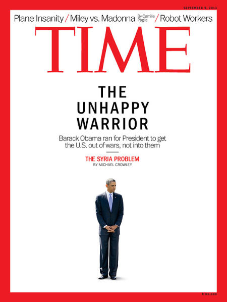 《时代周刊》:奥巴马被迫介入叙利亚