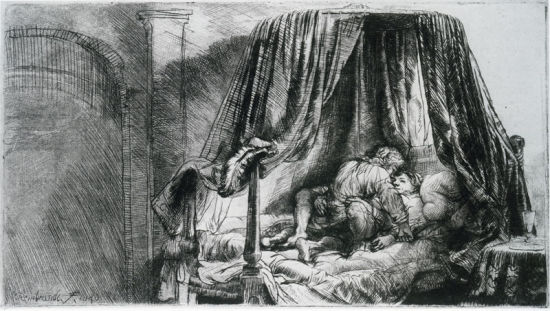 ײ(Rembrandt)Ʒʽ(The French Bed)(1646)