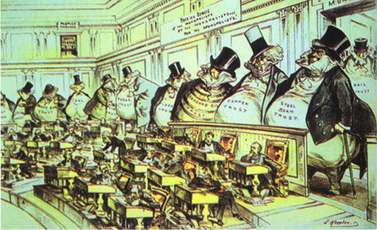 企业垄断是美国民主的敌人 |企业垄断|美国民主