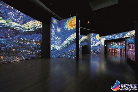 展厅设计 身临其境感受梵高的生活 展厅设计 身临其境感受梵高的生活