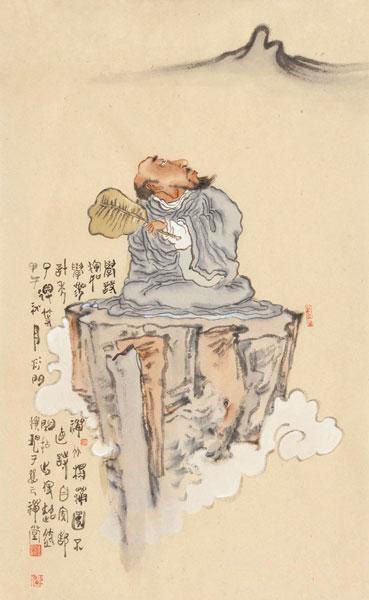 画僧演旭作品 画僧演旭作品