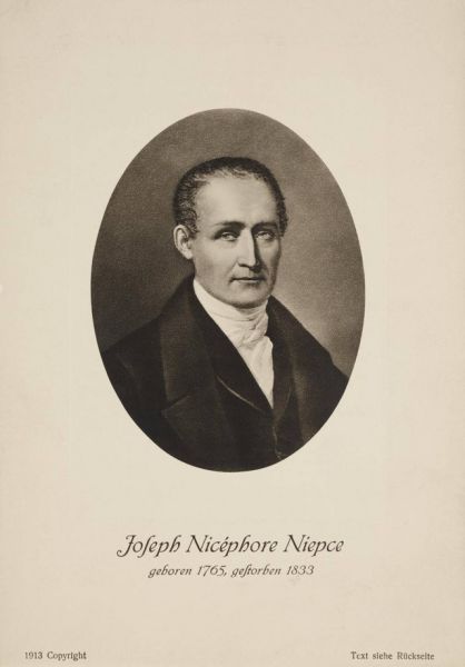法国发明家Joseph Nicephore Niépce 法国发明家Joseph Nicephore Niépce