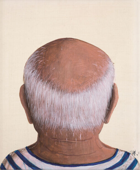 季大纯 毕加索 2007年 布面油画 30×25.5cm　RMB 100,000-150,000