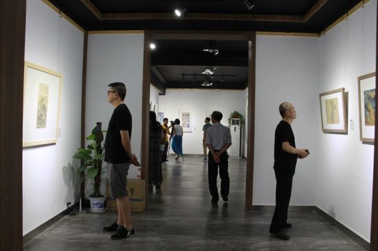 墨馥開新水墨作品展在山東尚博當代美術館開幕