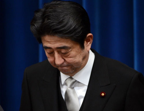 资料图：日本首相安倍晋三。