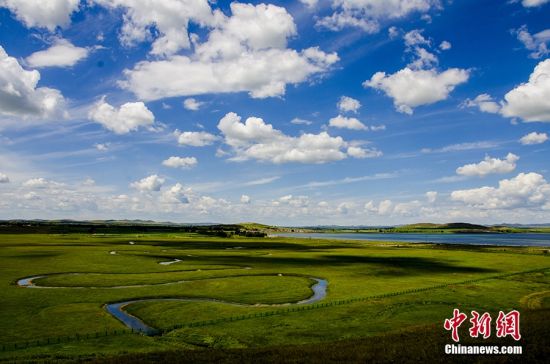 图为闪电河国家湿地公园滦河神韵湿地景色。 图为闪电河国家湿地公园滦河神韵湿地景色。
