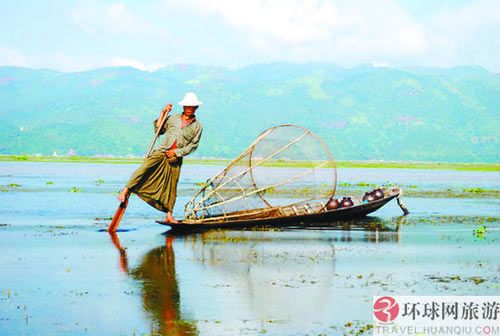 到缅甸茵莱湖看“三奇”(图)