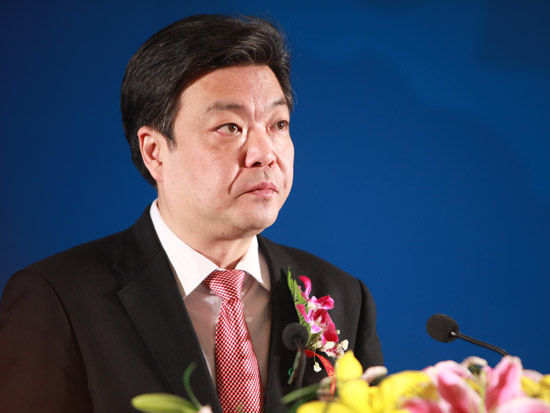 北京市常务副市长吉林。(图片来源：新浪财经 梁斌 摄)