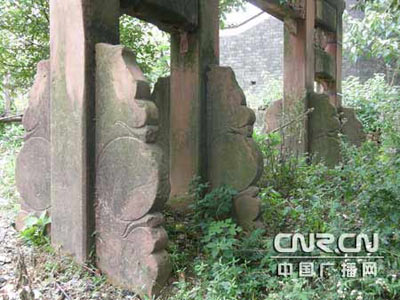 江西湖口发现清嘉庆年间节孝牌坊[图]_华夏风