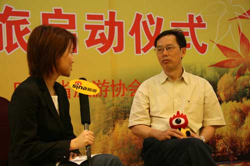 9月15日:四川旅游局副局长吴勉专访(组图)