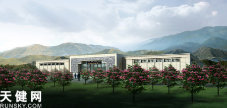大连汉墓博物馆主体建筑今天封顶(图)