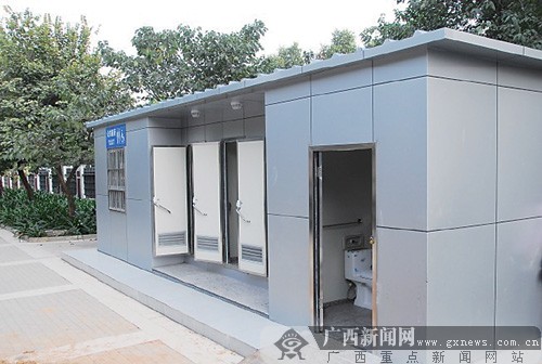 南宁再添十座移动公厕 分别建在南宁的五个城区