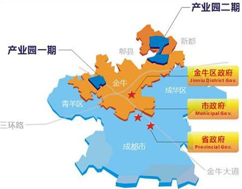 投资区域:成都金牛高科技产业园(图)
