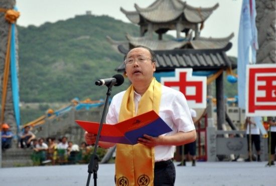 舟山市委副书记、市长周国辉致欢迎辞 2012舟山群岛·中国海洋文化节开幕(图)