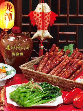 菜心腊味 广东连州菜心美食节于12月8日开幕