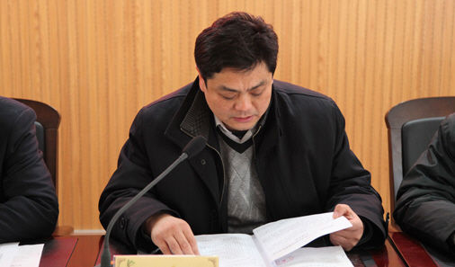 副总经理李泉解读管委会折勤方案 华山景区召开2013年元旦度节工作动员会议