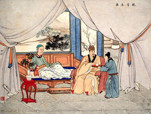 二十四孝图:亲尝汤药 古代二十四孝故事:亲尝汤药(图)