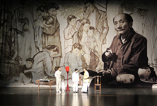 话剧《蒋兆和》 话剧《蒋兆和》在京公演再现大师为民情怀
