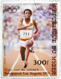 1984年的奥运邮票