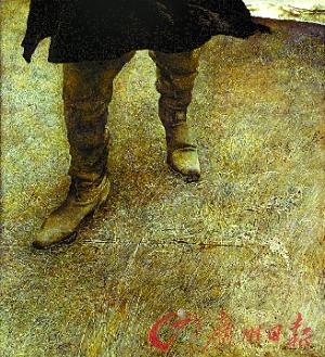 安德鲁怀斯：用14年偷画一个女人(多图)