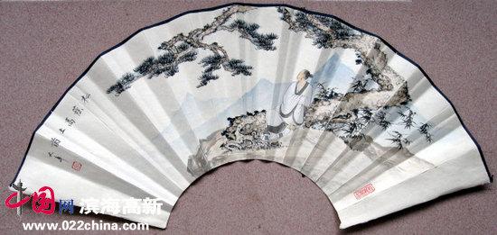 唯有奇香扑面来-论山水画家李大章的扇画艺术