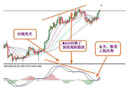 金恒丰贵金属:MACD指标的应用_黄金分析