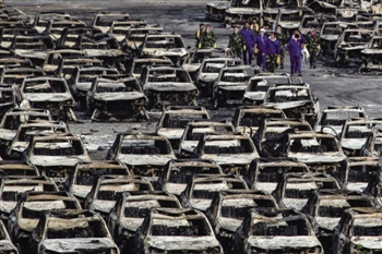 天津港恢复暂无时间表:汽车产业链受拖累
