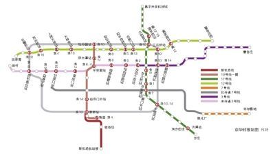 北京年内开工6条地铁 新机场线可从草桥办登机