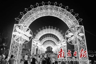 古镇灯光节 广东中山“镇能量”的秘密