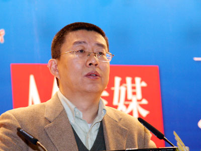 图文：北京大学新闻与传播学院副院长陈刚