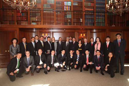 图文:外交关系委员会与中国企业家俱乐部成员