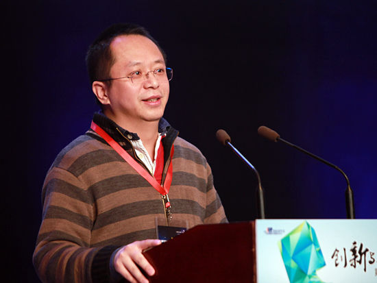 “2012创业家年会”于11月24日-25日在北京举行。上图为奇虎360创始人周鸿祎。(图片来源：新浪财经 梁斌 摄)