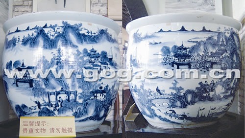贵州：清朝景德镇陶瓷大缸估价300万