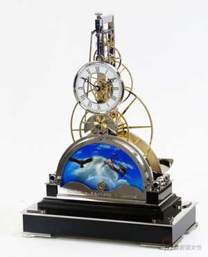 世界钟表工制作珍品哈丁钟