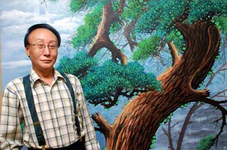 韩国画家高晚植画展在吴东魁艺术馆开展