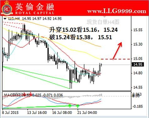 英伦金融:7月23日现货白银投资技巧_数据分析