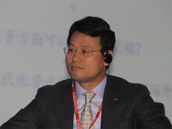 图文:韩国未来资产香港公司CEO Woong Park