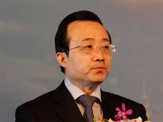 图文:中国期货业协会会长刘志超