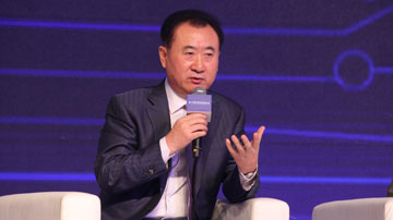 王健林:民企和国企合作难说馅饼或陷阱