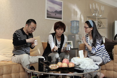 但是\超级主夫\刘仪伟和饰演他老婆的姜华这