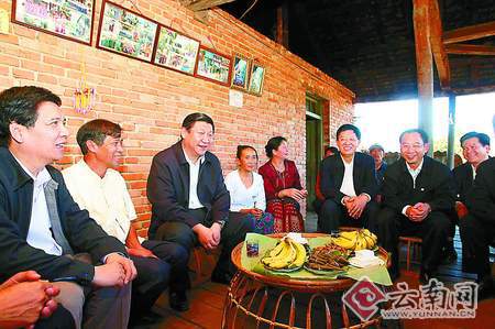 习近平到滇调研:促进云南经济平稳较快发展(图