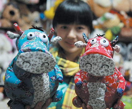 北京批发市场各种牛年玩具已大量上市_滚动新